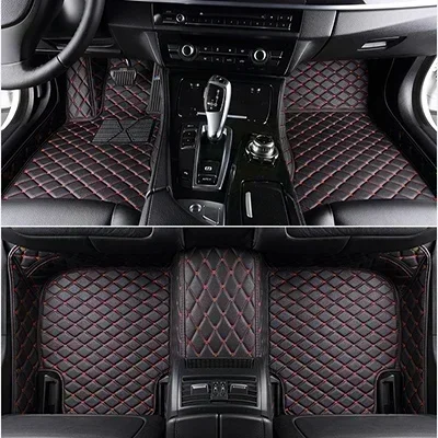 Black Red 5 Seat