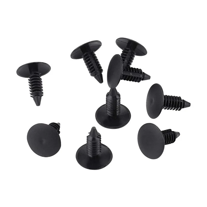 100pcs Auto Fastener Clip Kit Fender Rivet Clips