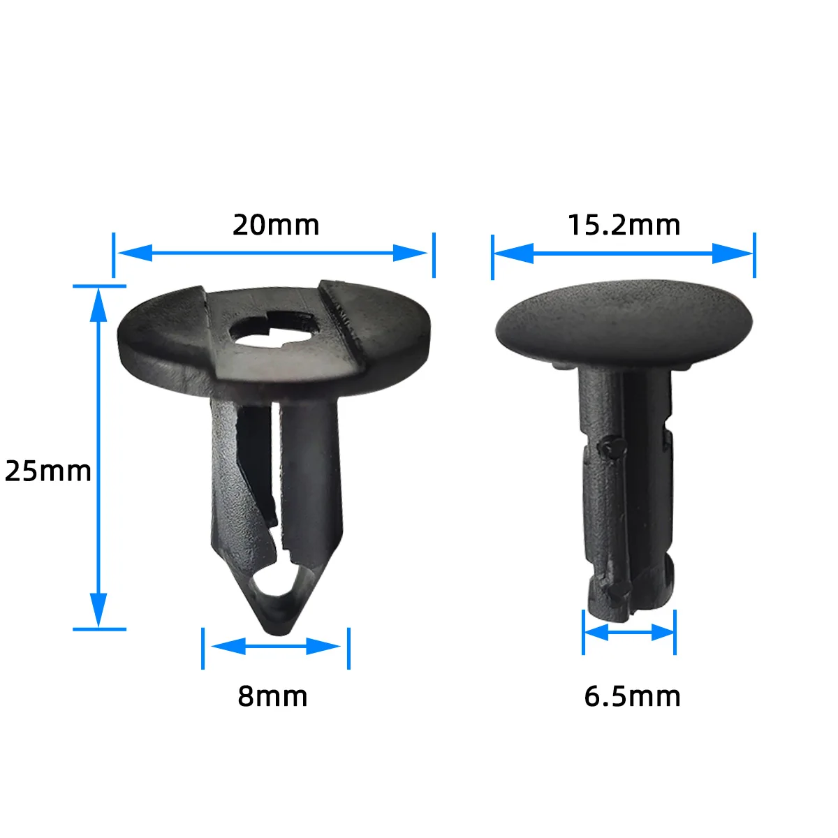Auto Fastener Clip Car Fender Push Retainer