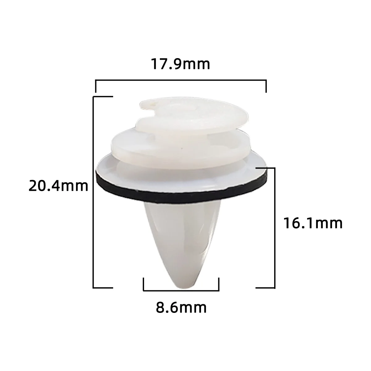 20/50Pcs Door Panel Clips 9mm Hole