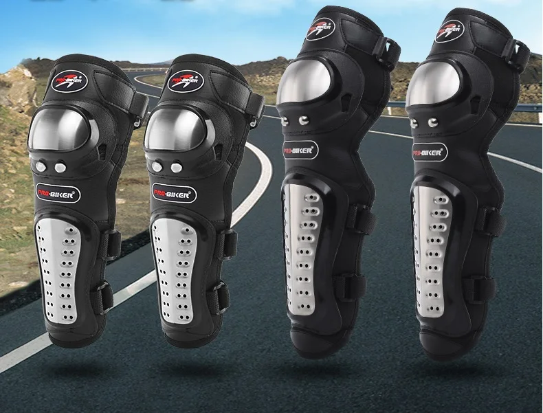Stainless Motorcycle Kneepad