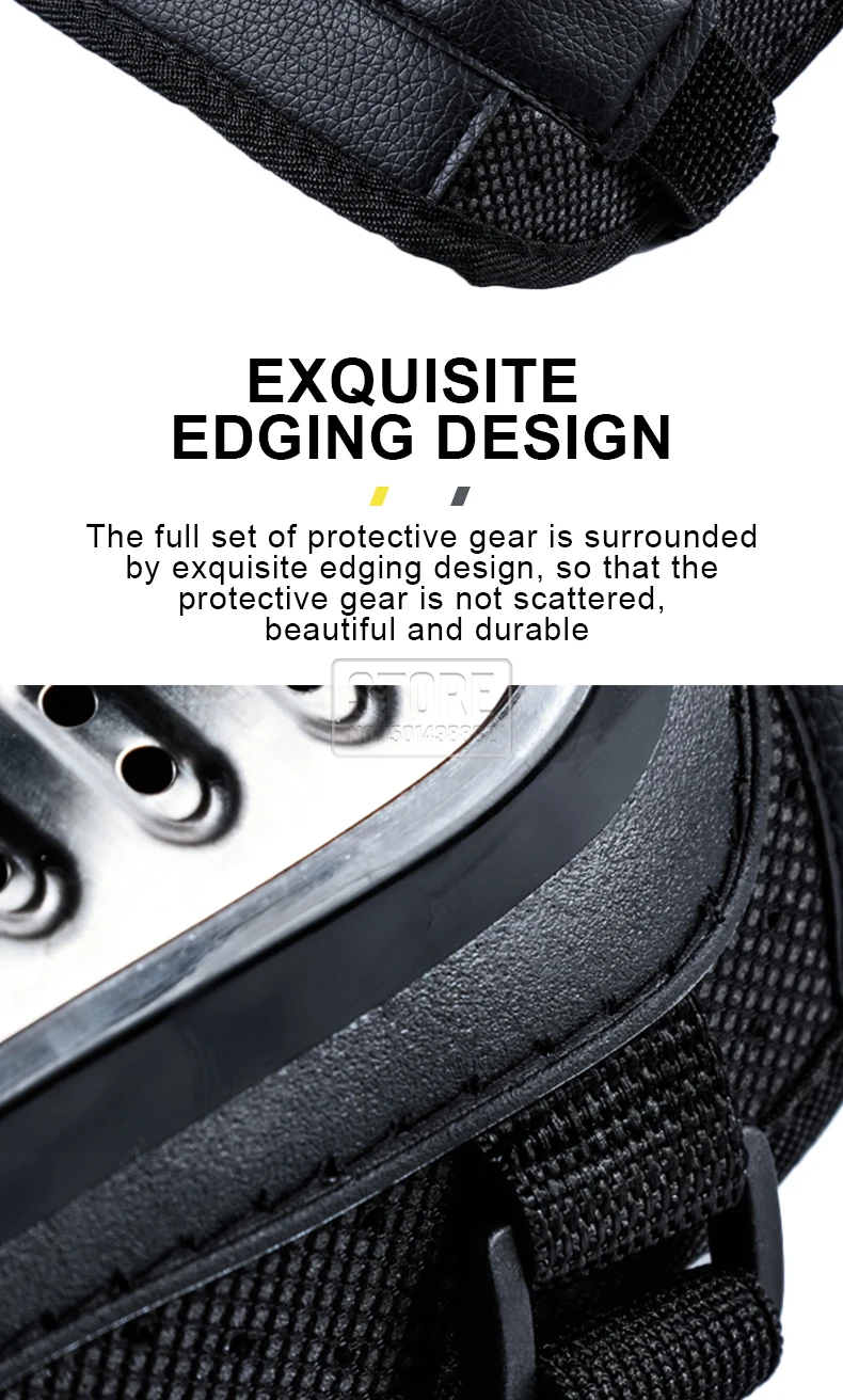 Stainless Motorcycle Kneepad
