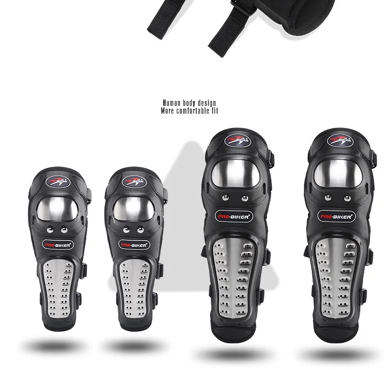 Stainless Motorcycle Kneepad