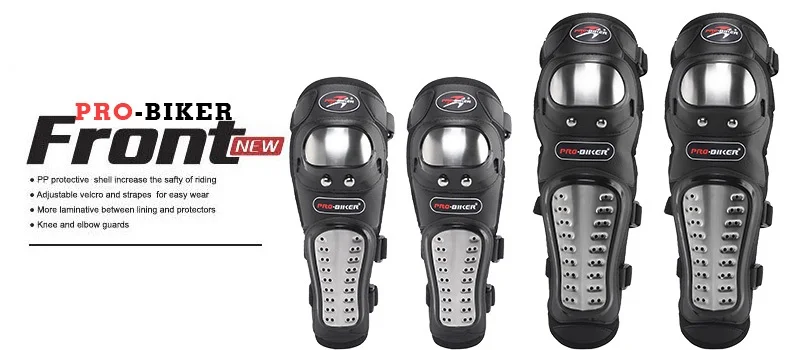 Stainless Motorcycle Kneepad
