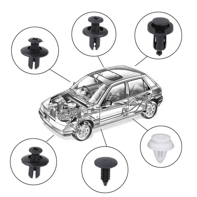 Auto Fastener Clip Car Fender Push Retainer Pin Auto Fastener Clip Car Fender Push Retainer Pin
