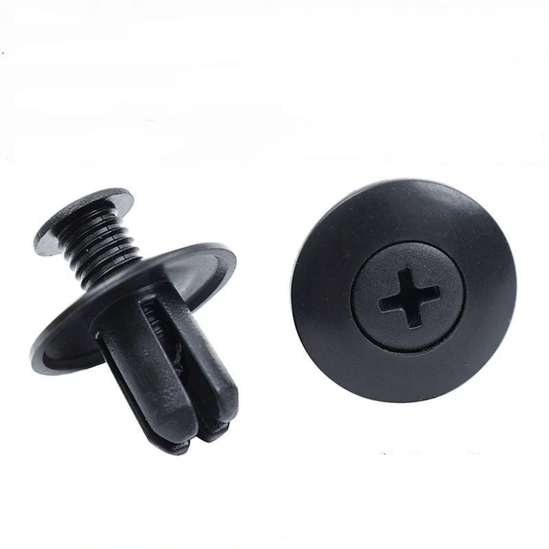 10-200pcs 8mm Plastic Rivets Fasteners Screw