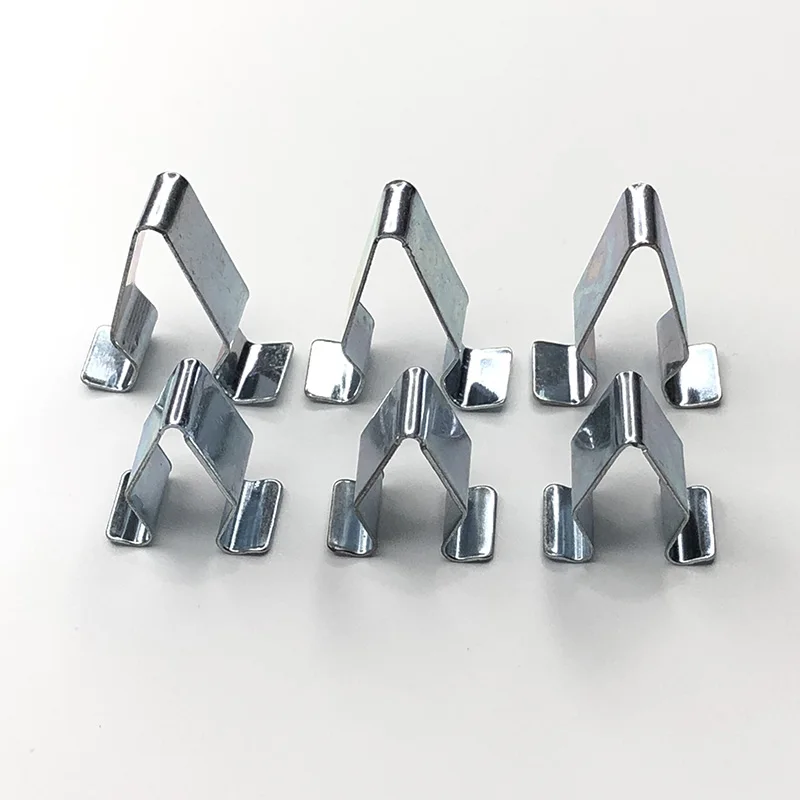 Sliver Car Door Trim Panel Lining Clips Metal