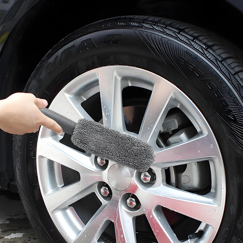 Car Wash Brush with Plastic Handle Car Wash Brush with Plastic Handle