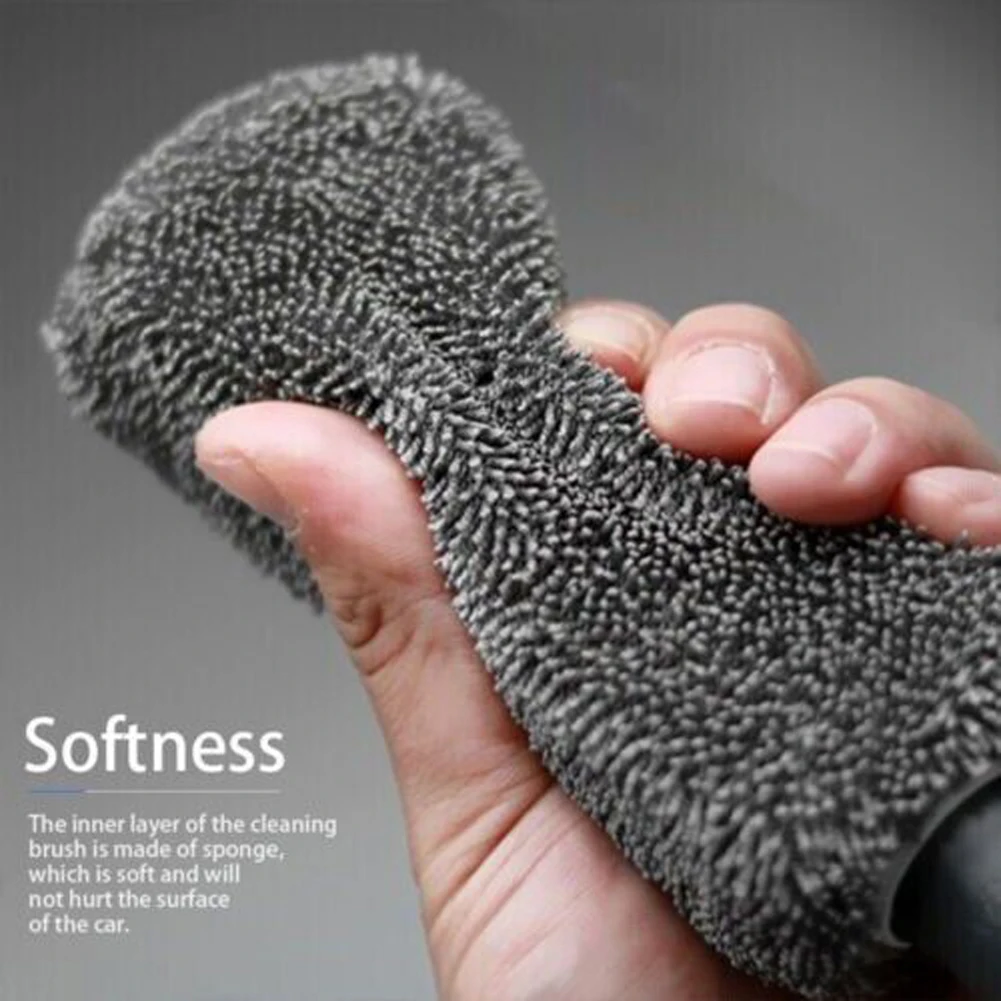 Car Wash Brush with Plastic Handle Car Wash Brush with Plastic Handle