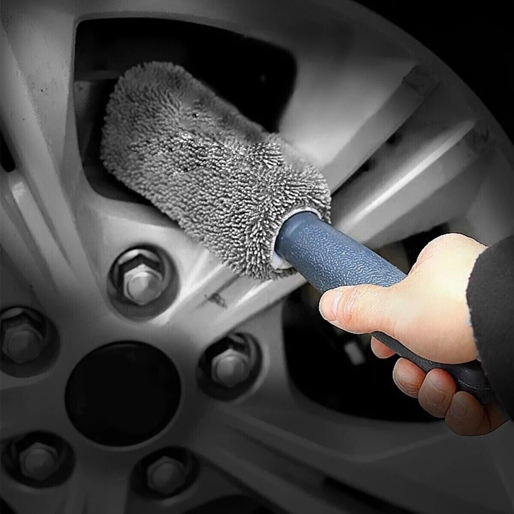 Car Wash Brush with Plastic Handle Car Wash Brush with Plastic Handle