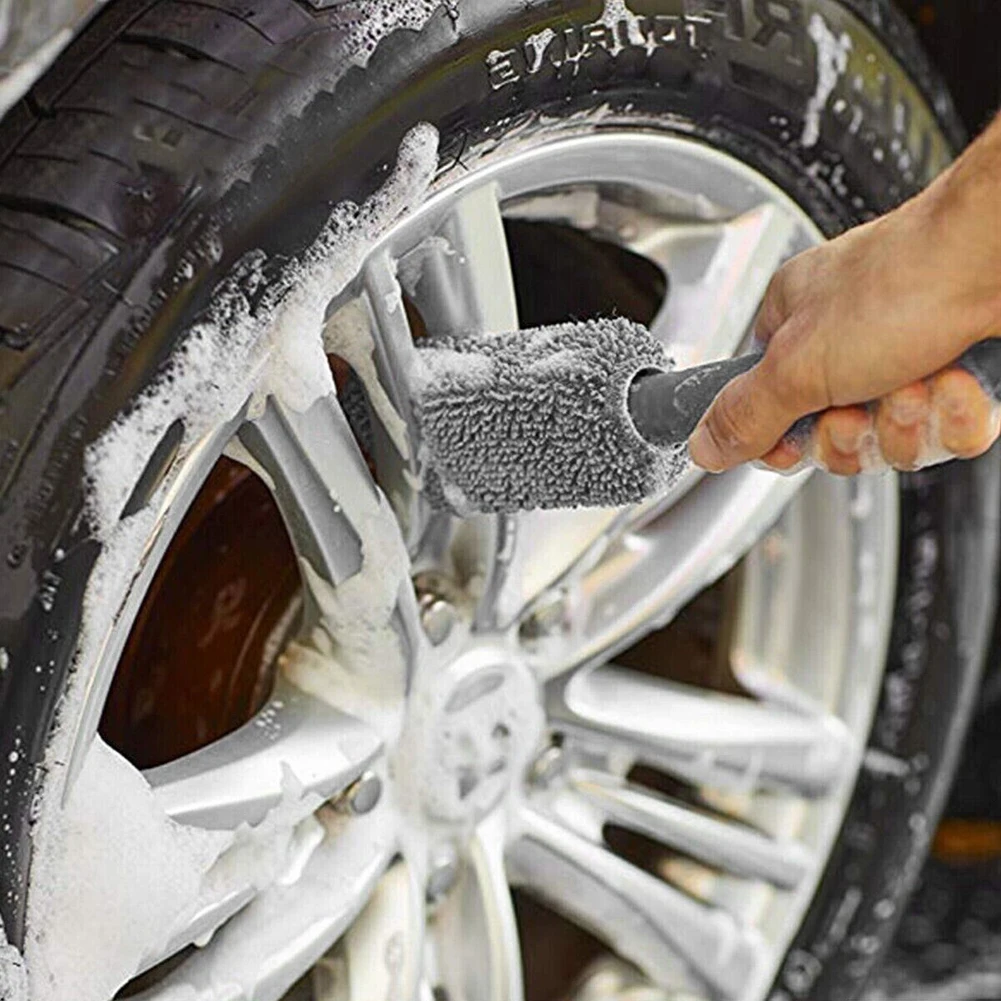 Car Wash Brush with Plastic Handle Car Wash Brush with Plastic Handle
