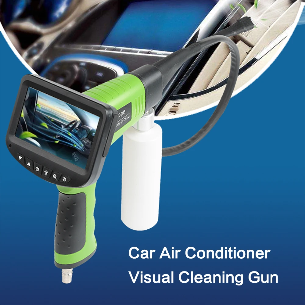 Car Air Conditioner Cleaning Gun Inspection LCD Display