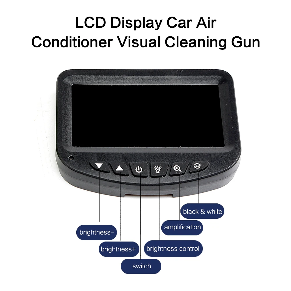 Car Air Conditioner Cleaning Gun Inspection LCD Display