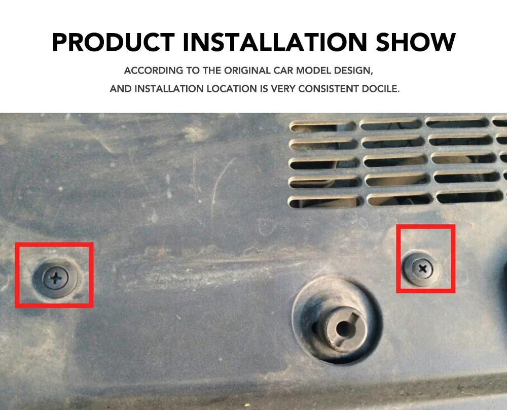 8mm Plastic Fasteners Screws