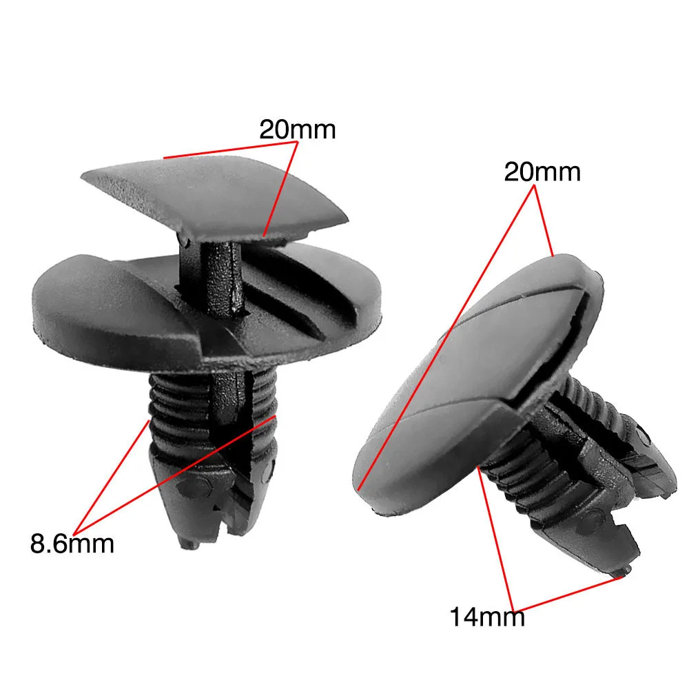 50Pcs Auto Fastener Clip