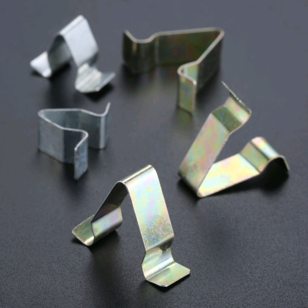 10Pcs Sliver Car Door Trim Panel Lining Clips Metal