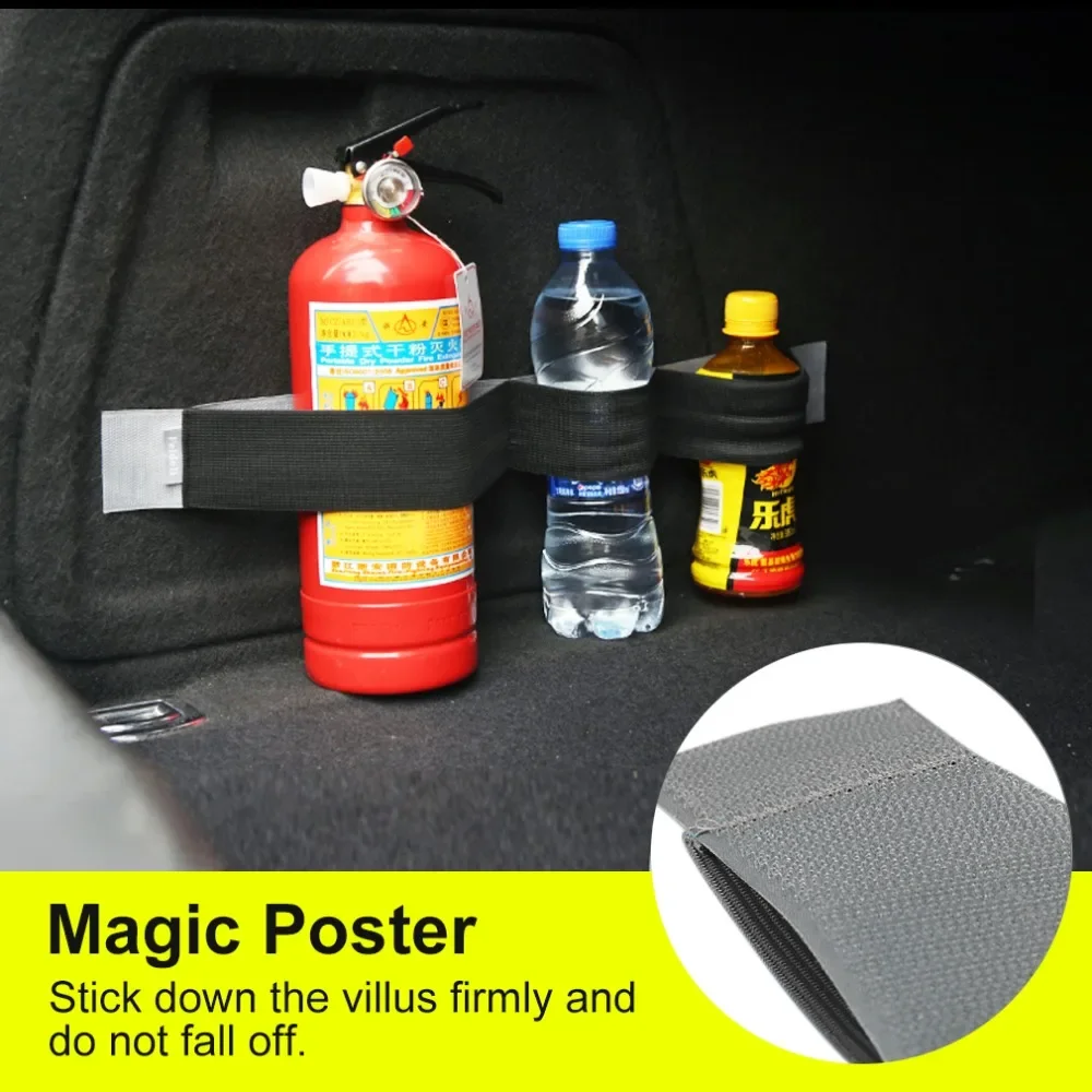 Car Trunk Organizer Fixing Belt Storage Bag