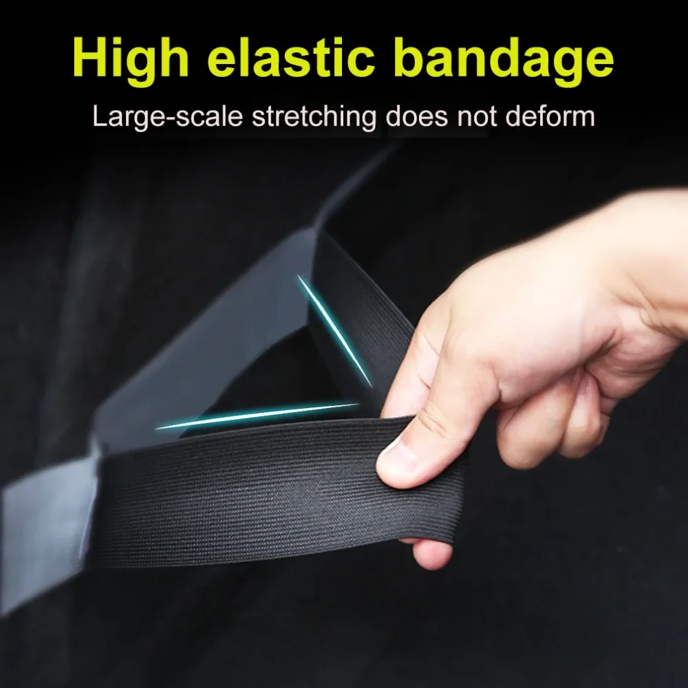 Car Trunk Organizer Fixing Belt Storage Bag