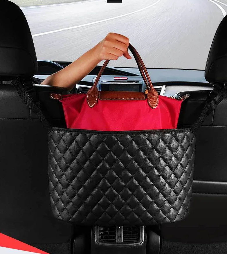 Car Rear Seat Back Hanging Nets Pocket