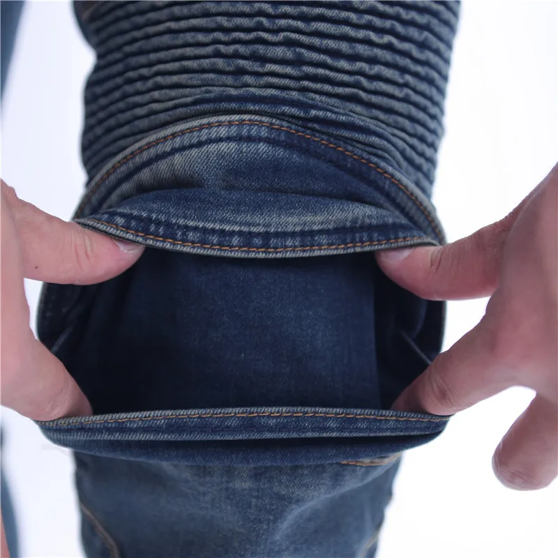 Motorcycle Jeans Pantalones