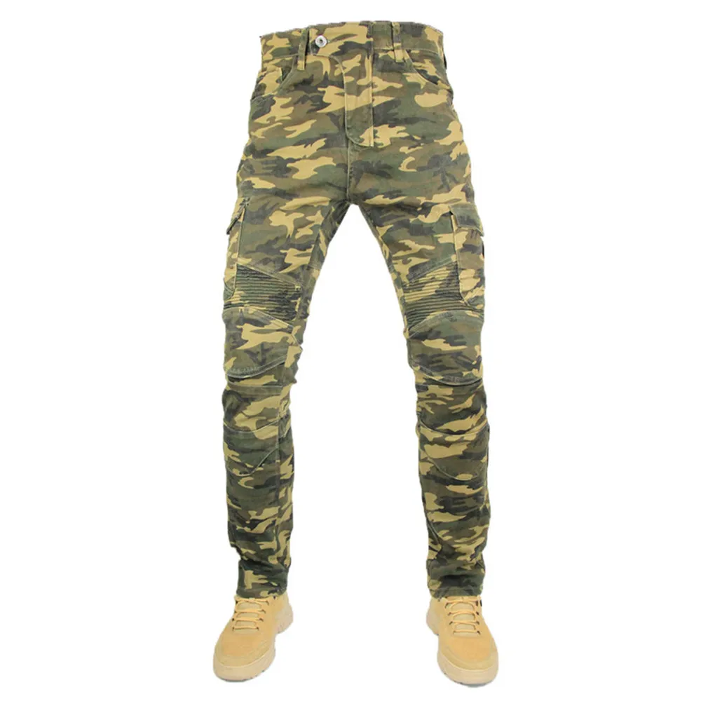 Motorcycle Jeans Pantalones
