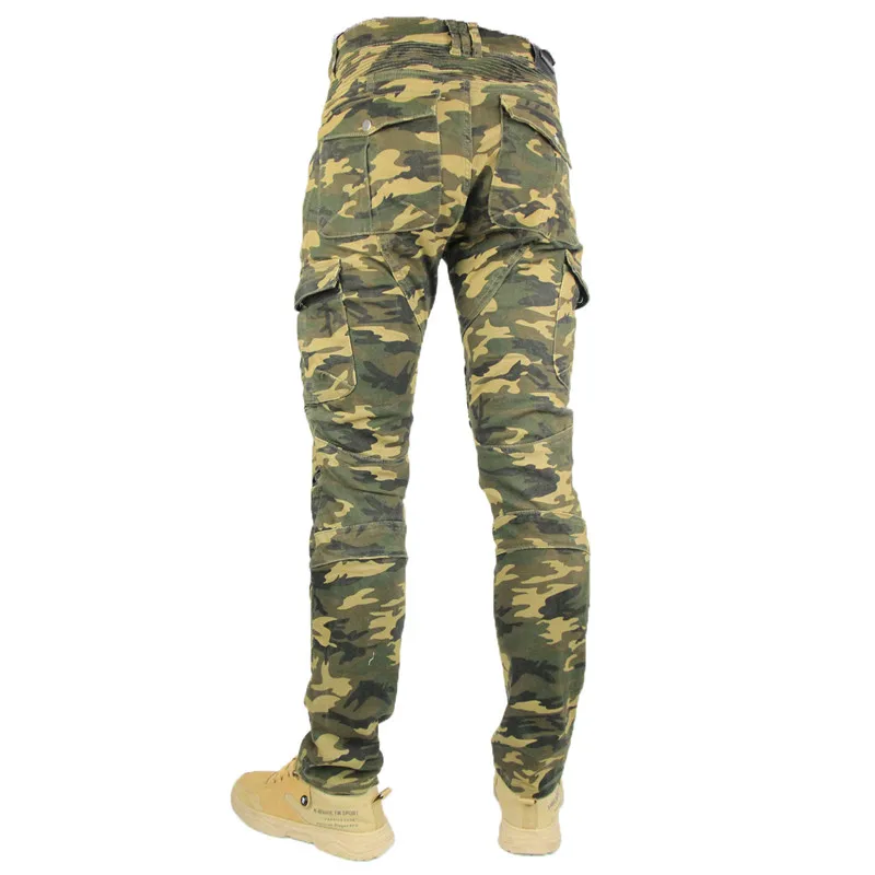 Motorcycle Jeans Pantalones