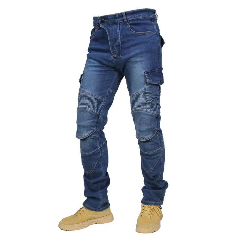 Motorcycle Jeans Pantalones