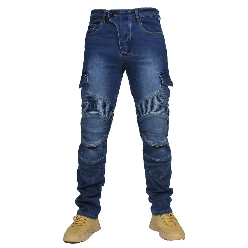 Motorcycle Jeans Pantalones