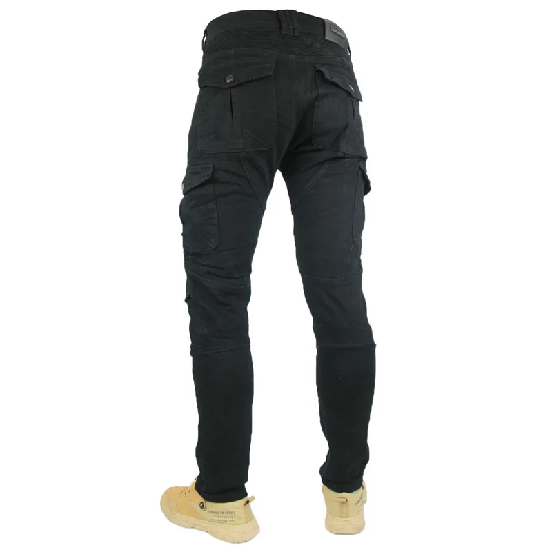 Motorcycle Jeans Pantalones