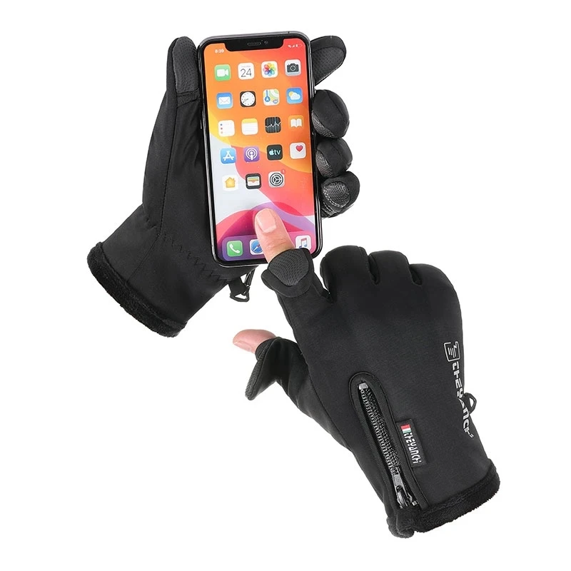 Touch Screen Men Cycling Gloves
