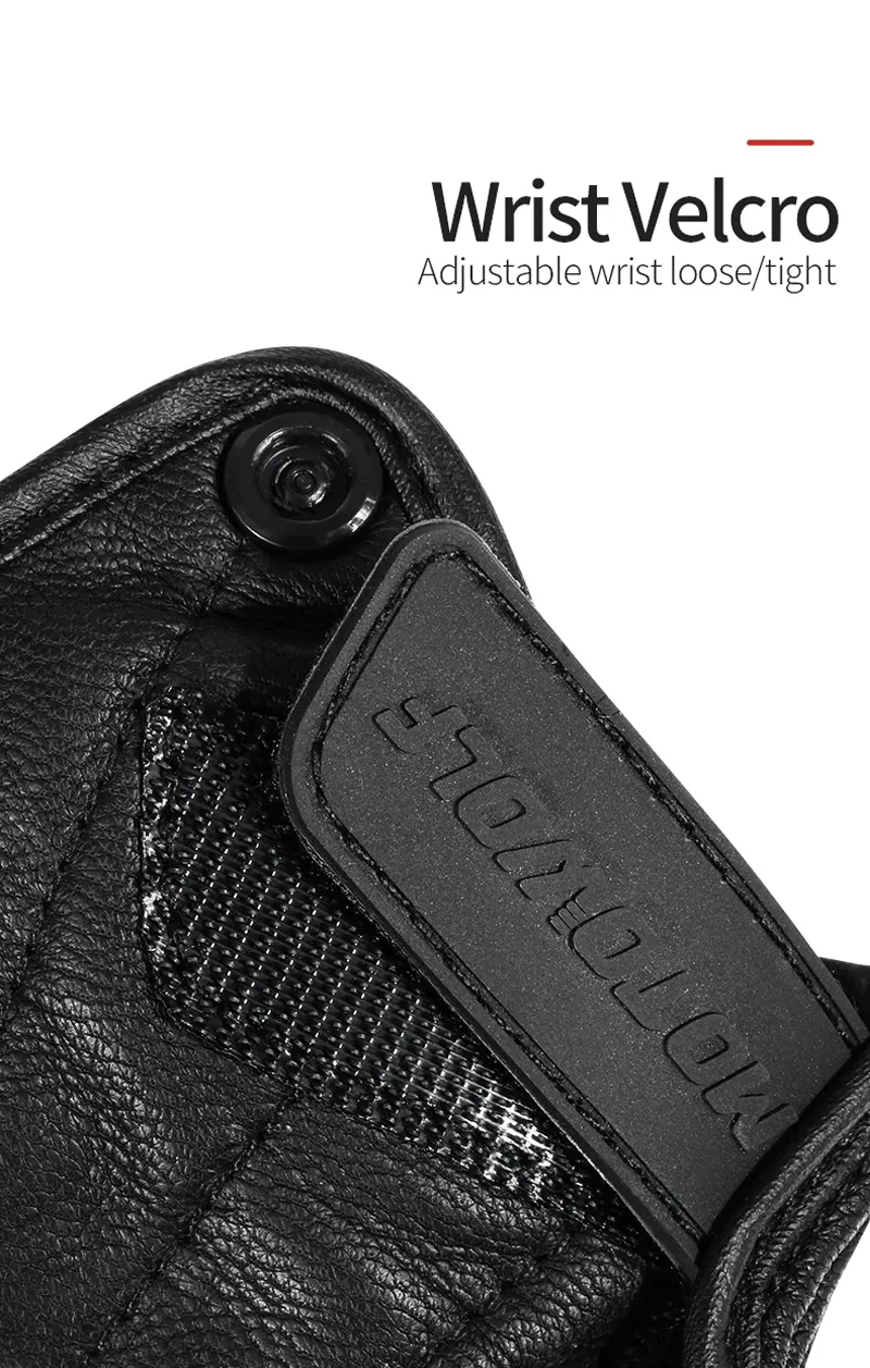 Summer Motorcycle Fingerless Gloves