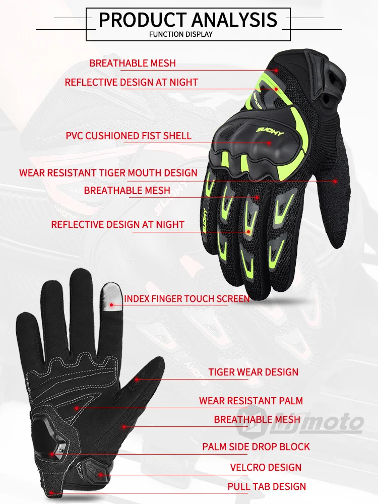 Suomy Motorcycle Gloves