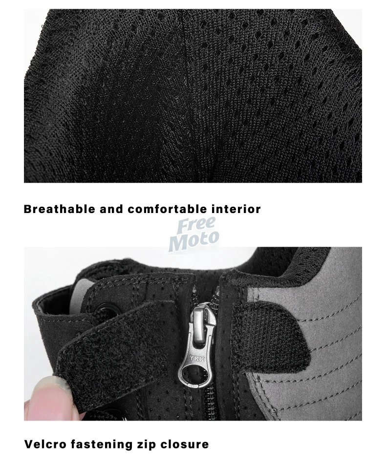 Men Motorcycle boots Breathable Anti-fall Men Motorcycle boots Breathable Anti-fall