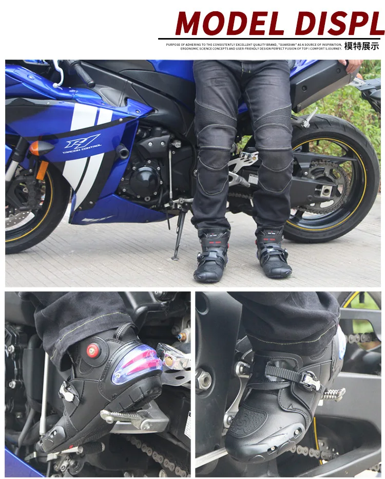 Riding Tribe motorcycle boots waterproof