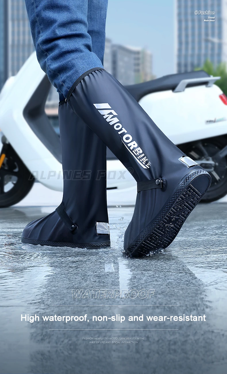 High Tube Rain Shoe Cover
