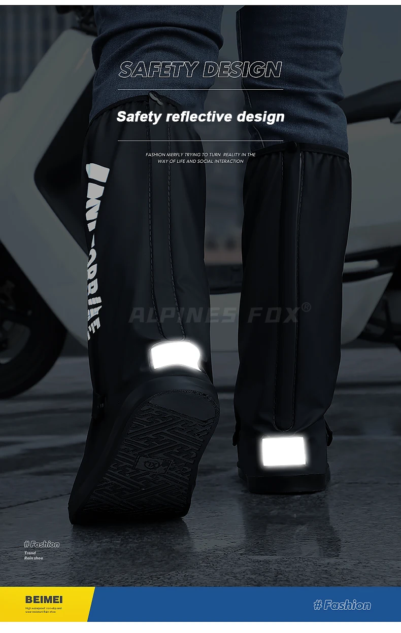 High Tube Rain Shoe Cover