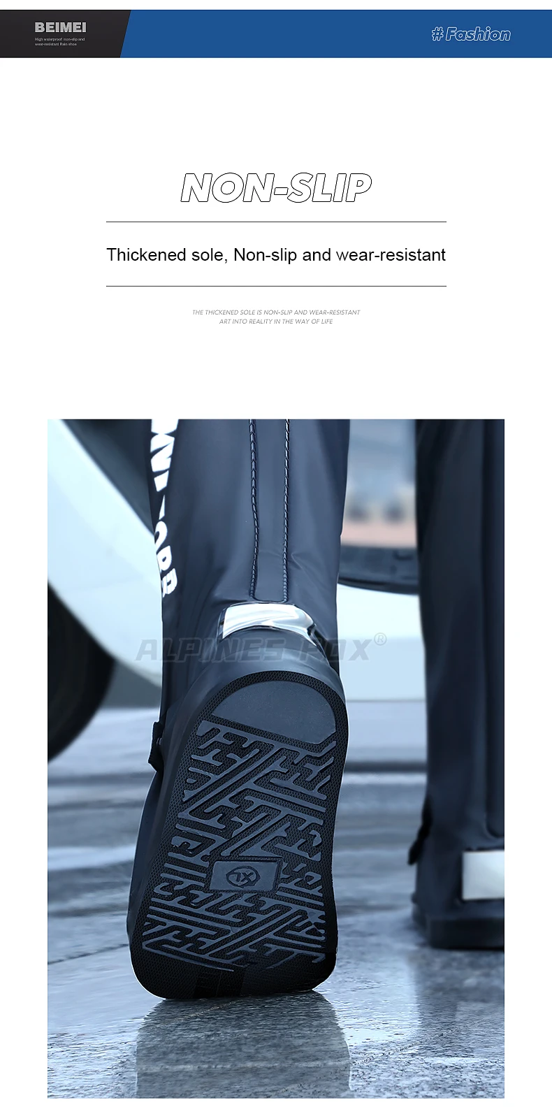 High Tube Rain Shoe Cover