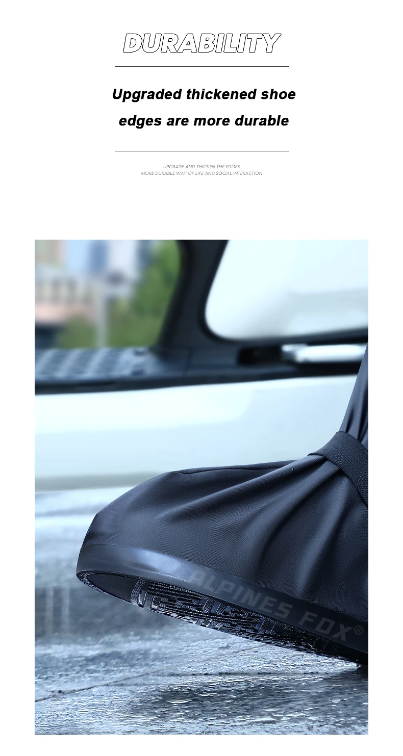 High Tube Rain Shoe Cover