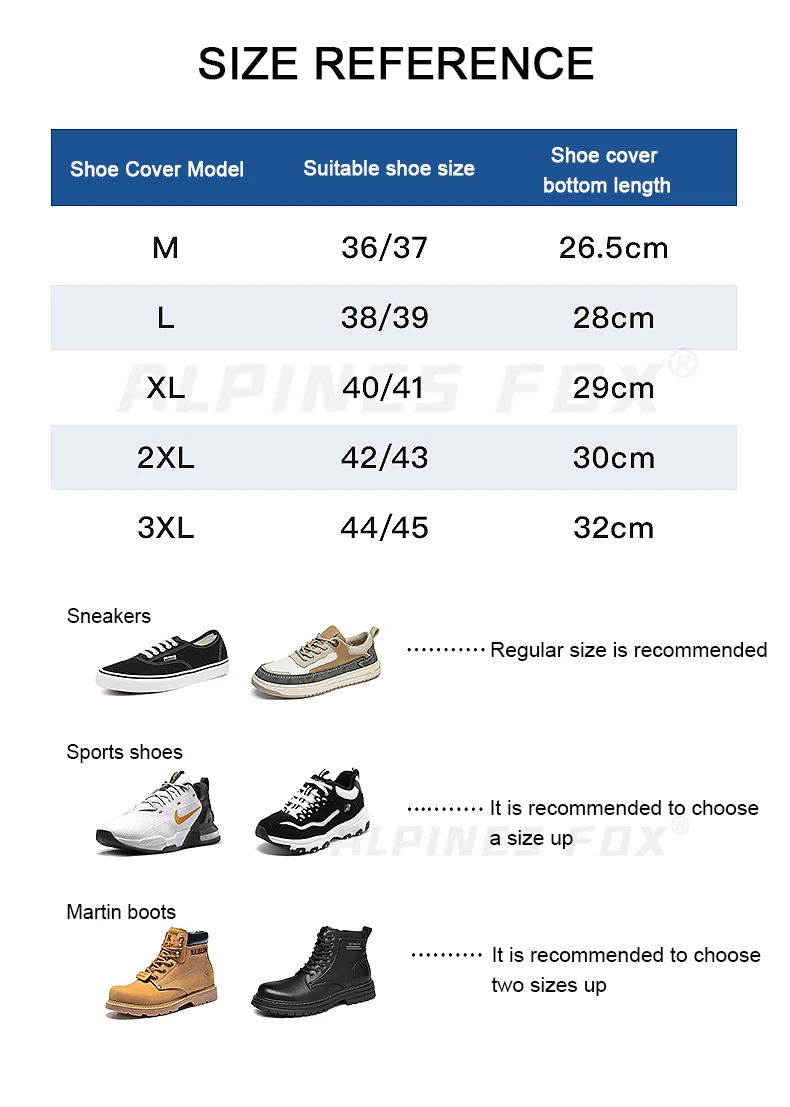 High Tube Rain Shoe Cover