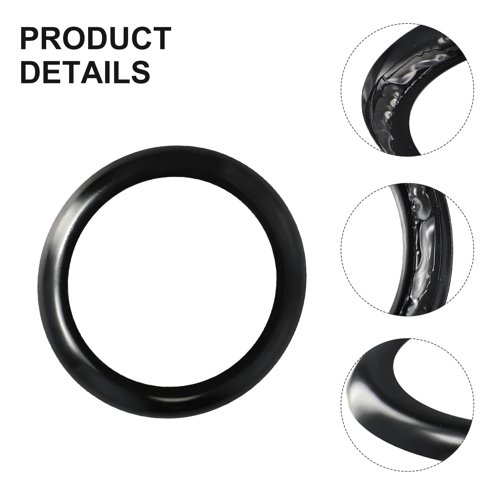 Black Rear Boot Badge Ring Cover Black Rear Boot Badge Ring Cover