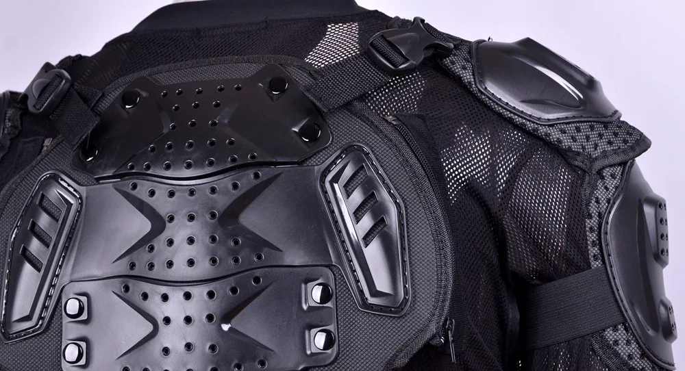 Summer Motorcycle Jackets Men's Full Body Armor Protection