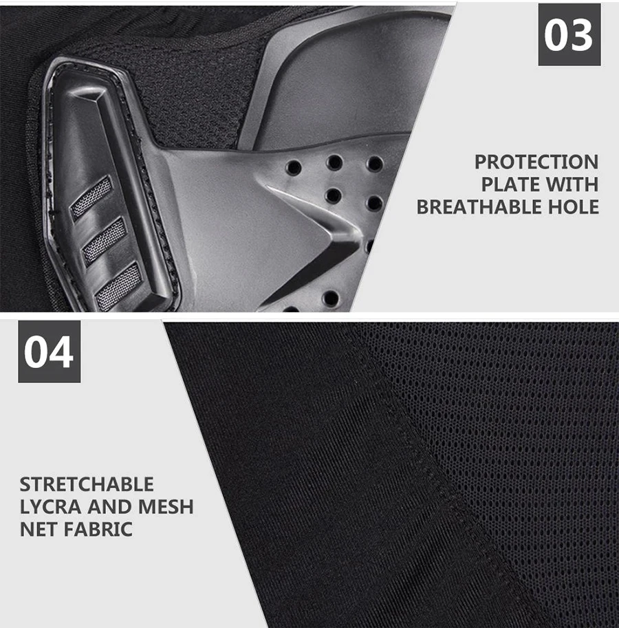 Summer Motorcycle Jackets Men's Full Body Armor Protection