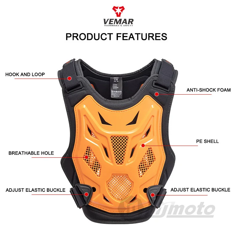 Professional Motorcycle Armor Vest