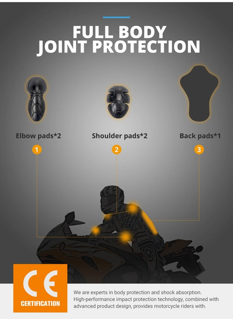 Motorcycle Jacket Insert Protective Gear Motorcycle Jacket Insert Protective Gear