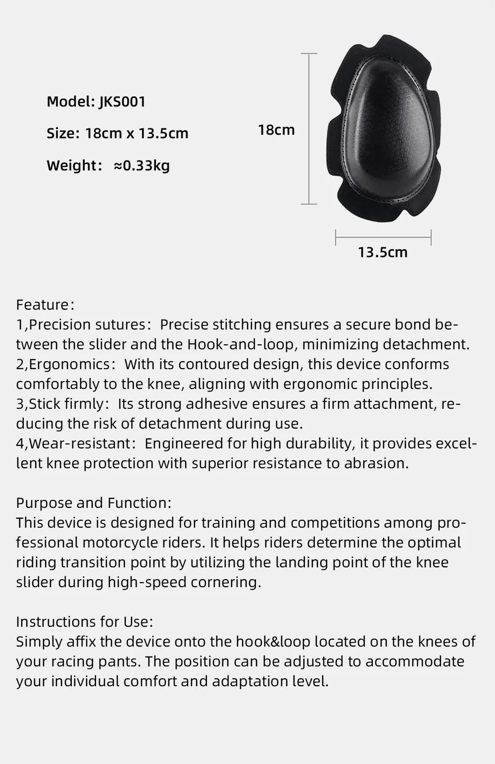 Moto Sports Protective Gears Kneepad
