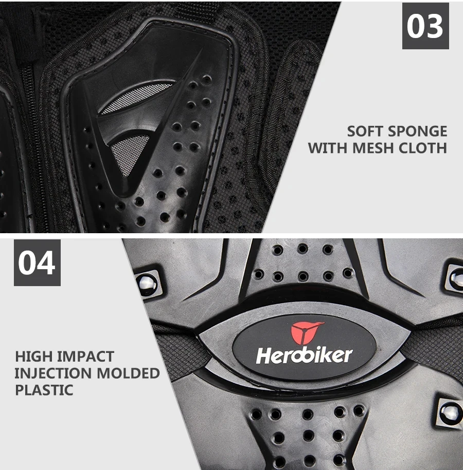Motocross Chest Back Protect. Body Armor Riding Protector