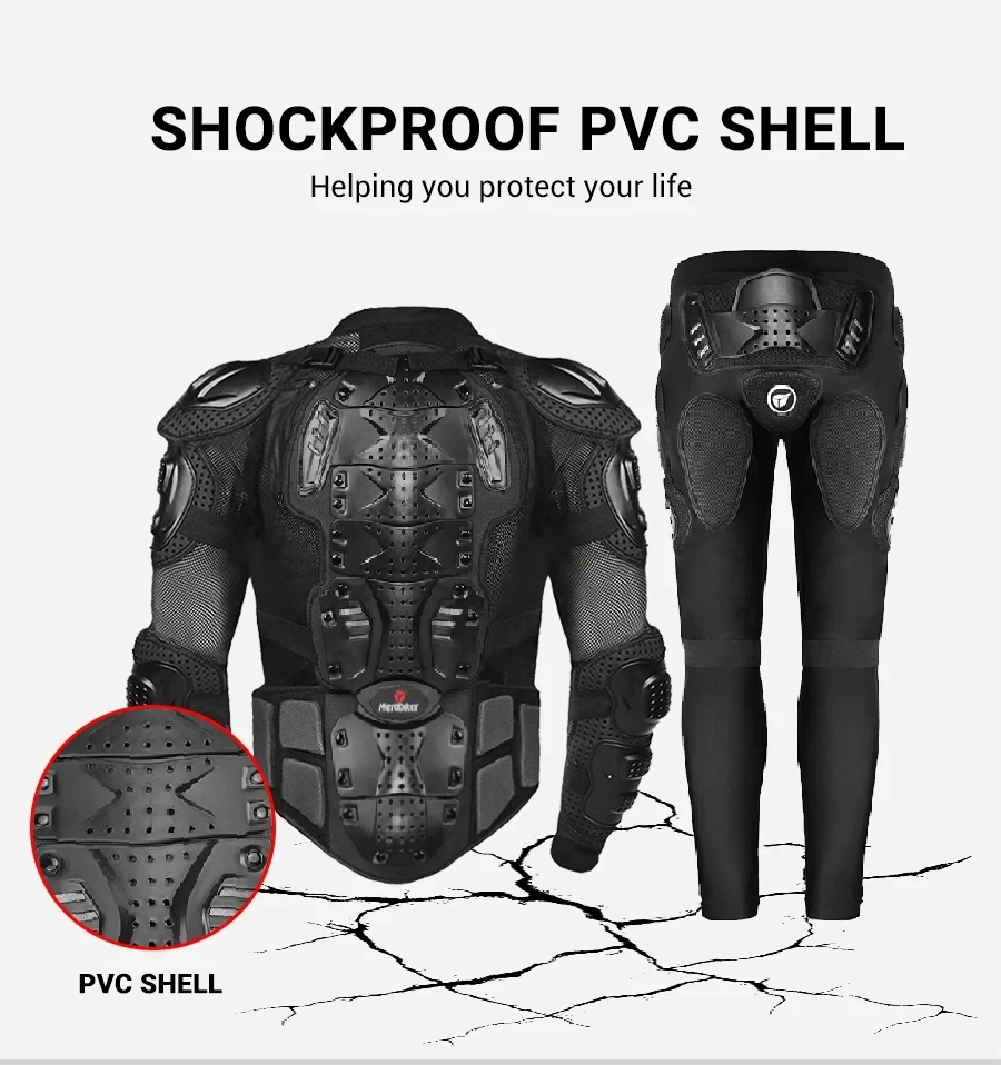Motocross Chest Back Protect. Body Armor Riding Protector