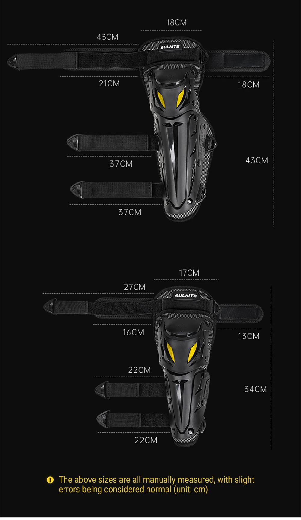 Motorcycle Knee Pad Elbow Protective Combo