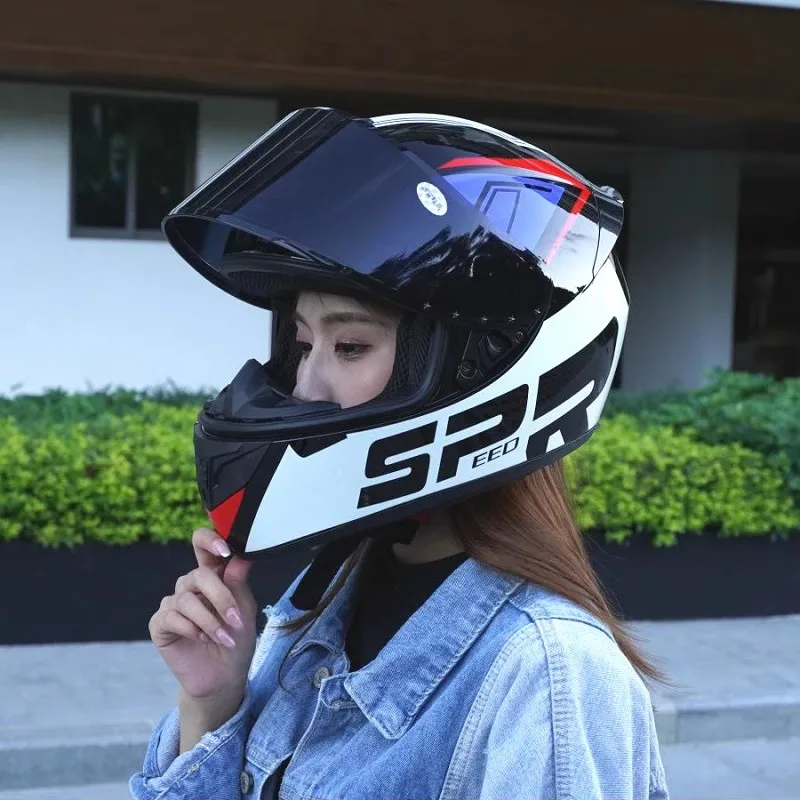 Unisex Motorcycle Helmet