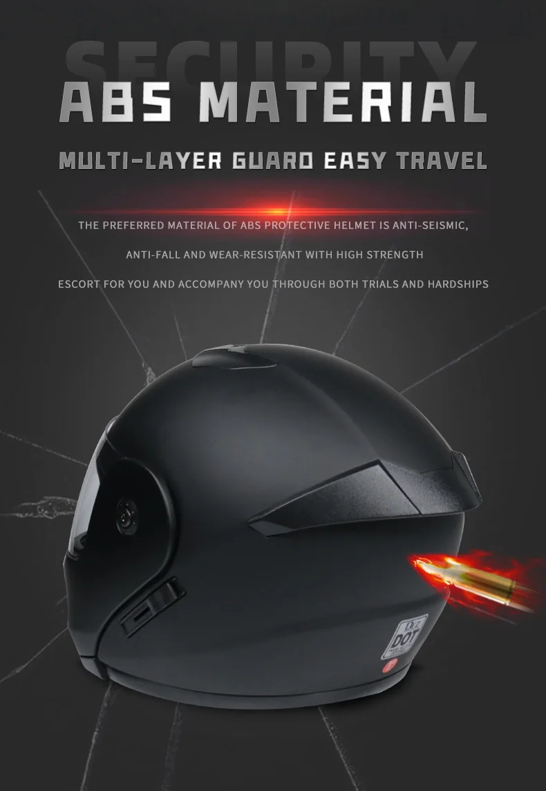 Casco capacetes double dual lens helmet